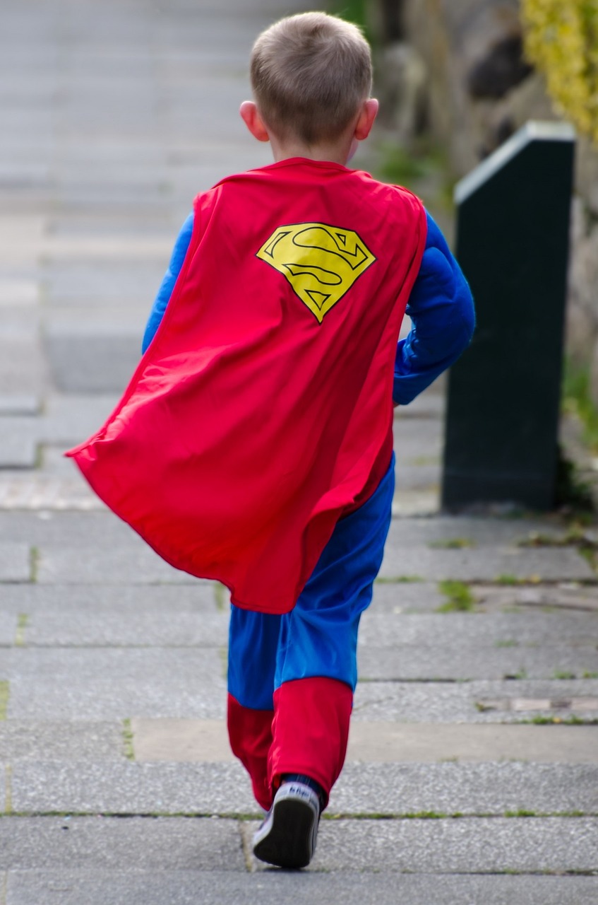 kids are superheros